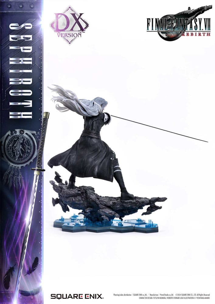 Final Fantasy VII Rebirth Estatua 1/4 Sephiroth Deluxe Ver. 69 cm