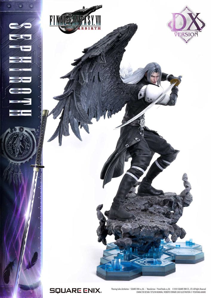 Final Fantasy VII Rebirth Estatua 1/4 Sephiroth Deluxe Ver. 69 cm