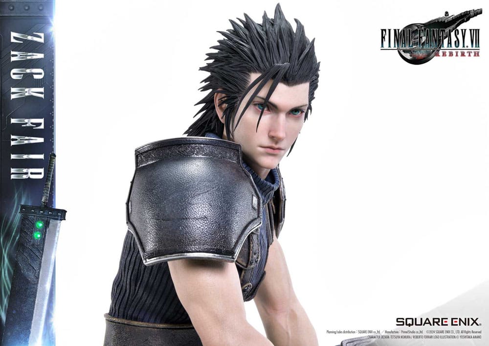 Final Fantasy VII Rebirth Estatua 1/4 Zack Fair 57 cm