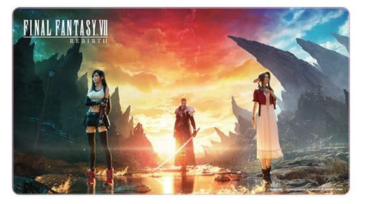 Final Fantasy VII Rebirth Tapete de juego Key Art 61 x 34 cm