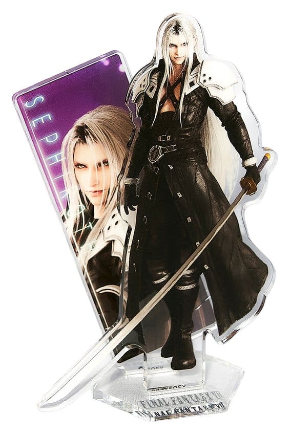 Final Fantasy VII Rebirth Soporte Acrílico Sephiroth 10 cm