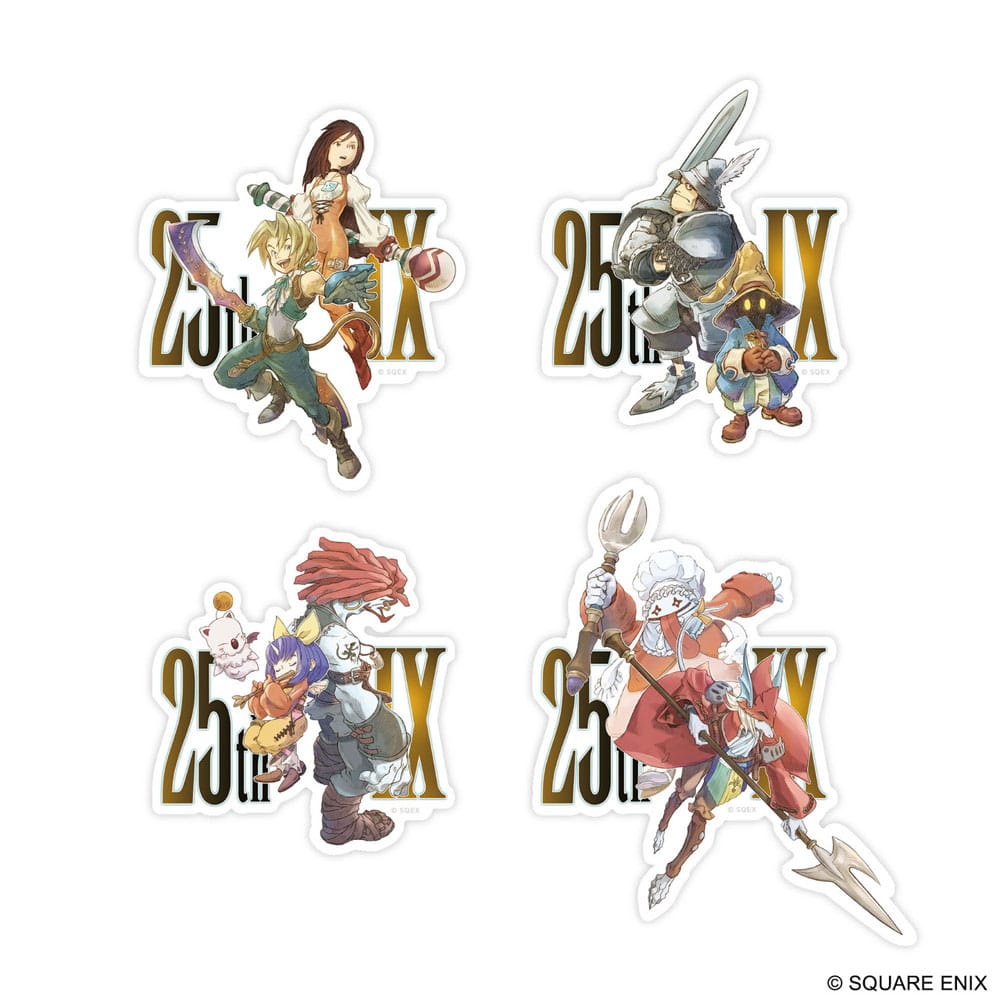 Final Fantasy IX Pegatina 25th Anniversary