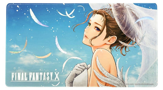 Final Fantasy X Tapete de juego Yuna Wedding Dress Foil Stamp Ver. 61 x 34 cm