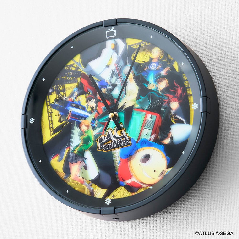 Persona 4 Golden Melody Reloj de Pared con sonido