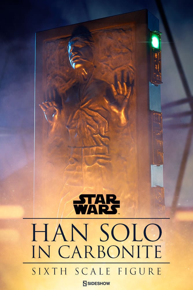 Star Wars Figura 1/6 Han Solo en Carbonita 38 cm