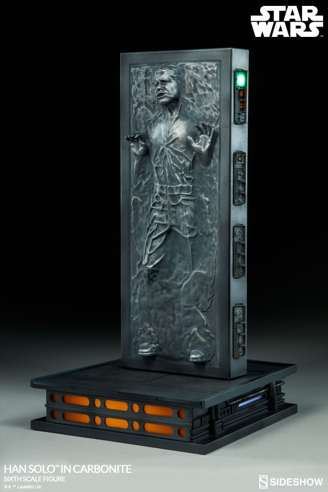 Star Wars Figura 1/6 Han Solo en Carbonita 38 cm