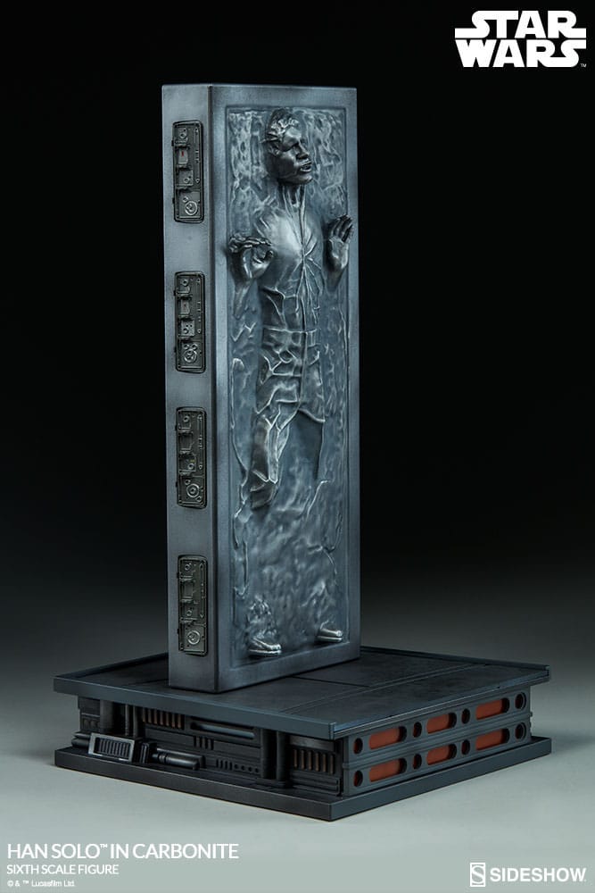 Star Wars Figura 1/6 Han Solo en Carbonita 38 cm