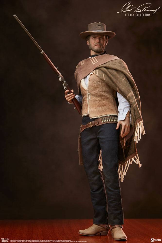 El bueno, el feo y el malo Figura 1/6 Clint Eastwood Legacy Collection The Man With No Name 30 cm