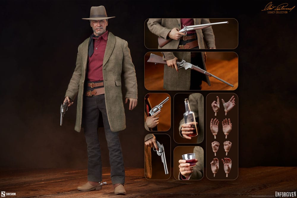 Sin perdón Figura Clint Eastwood Legacy Collection 1/6 William Munny 32 cm