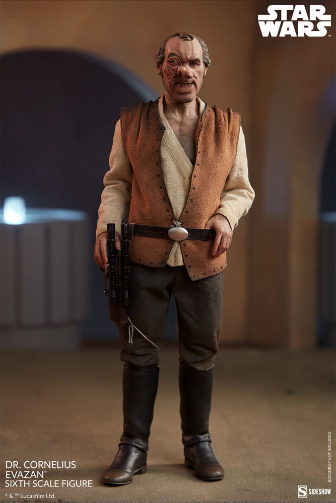 Star Wars Episode IV Figura Scum & Villainy 1/6 Doctor Cornelius Evazan 30 cm