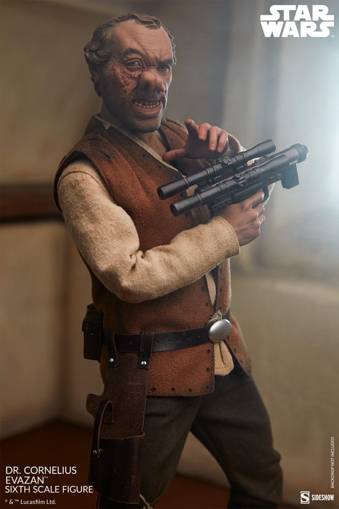 Star Wars Episode IV Figura Scum & Villainy 1/6 Doctor Cornelius Evazan 30 cm