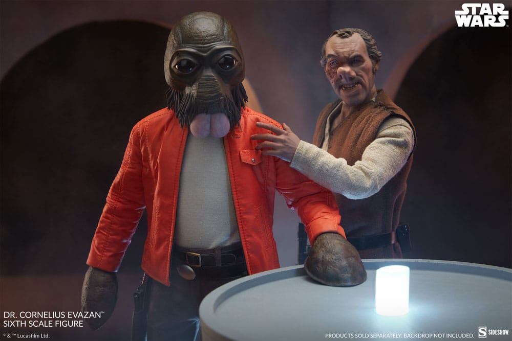 Star Wars Episode IV Figura Scum & Villainy 1/6 Doctor Cornelius Evazan 30 cm