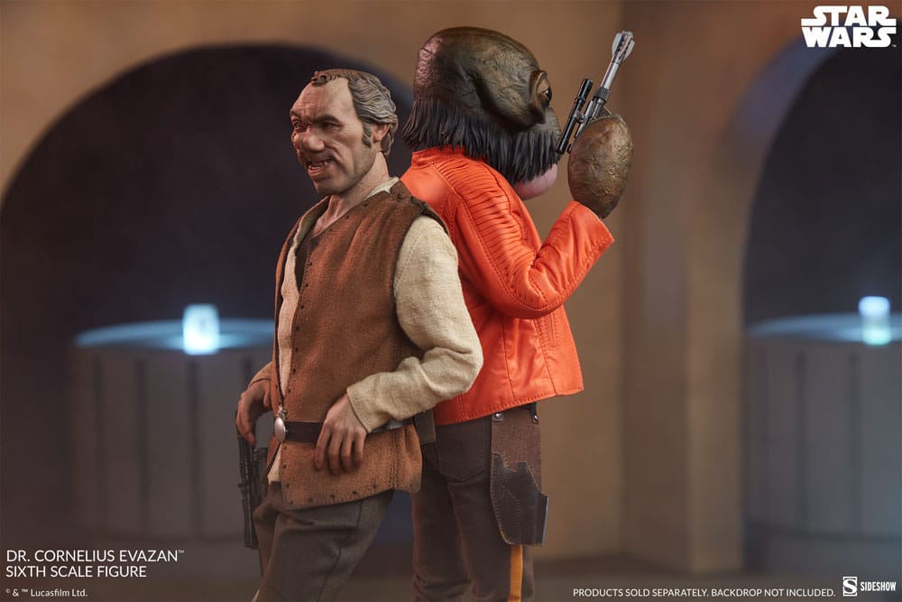 Star Wars Episode IV Figura Scum & Villainy 1/6 Doctor Cornelius Evazan 30 cm
