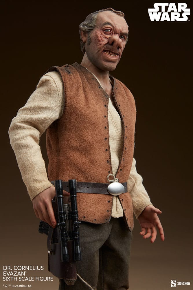 Star Wars Episode IV Figura Scum & Villainy 1/6 Doctor Cornelius Evazan 30 cm