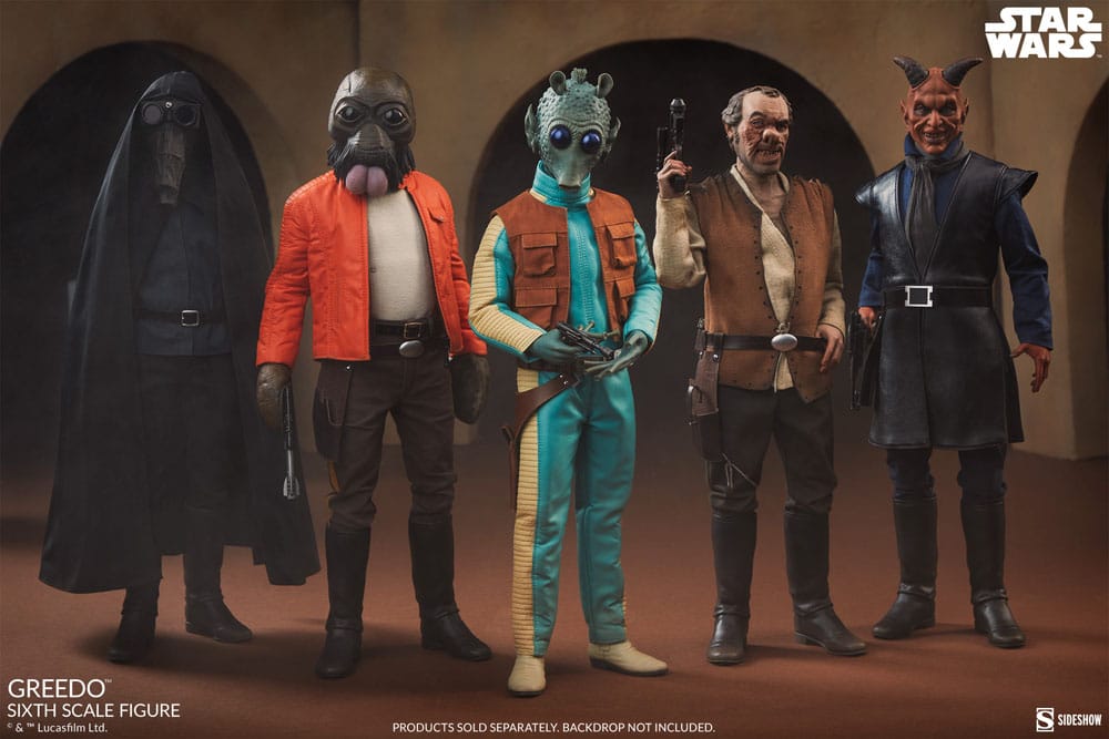 Star Wars Figura Scum & Villainy 1/6 Greedo 30 cm