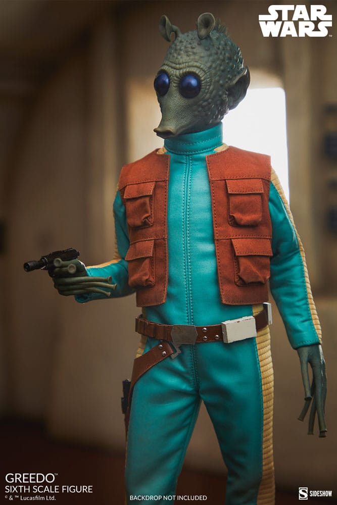Star Wars Figura Scum & Villainy 1/6 Greedo 30 cm