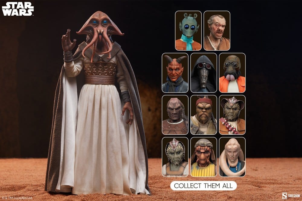 Star Wars Figura 1/6 Tessek 32 cm