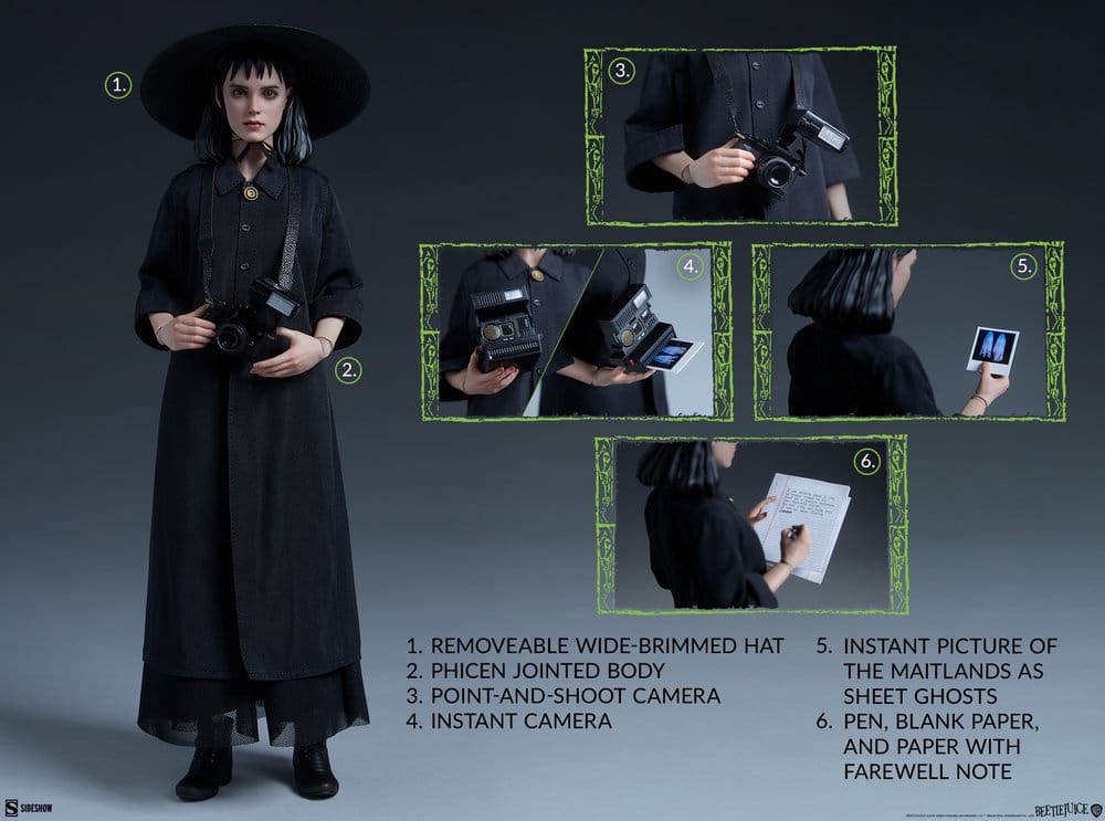 Beetlejuice Figura 1/6 Lydia Deetz 25 cm