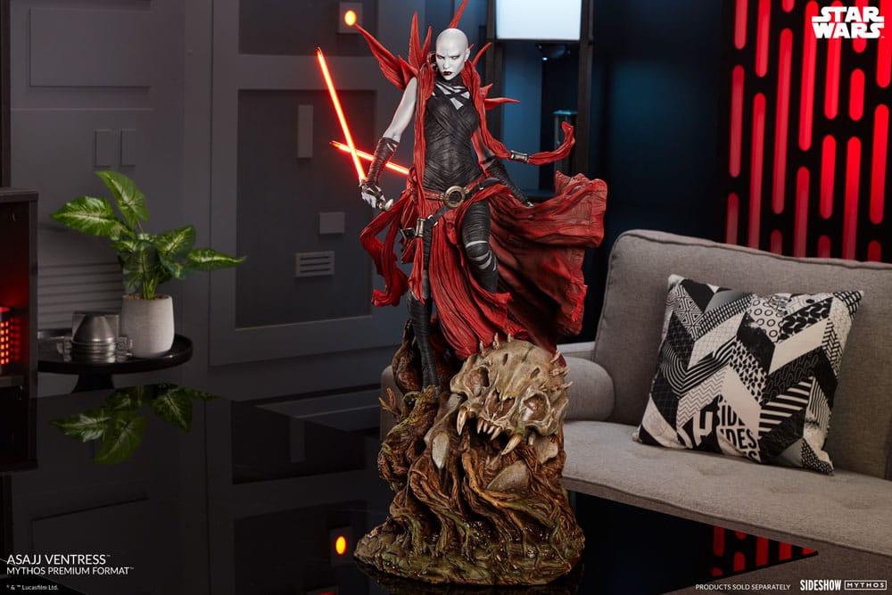 Star Wars Estatua Premium Format Asajj Ventress 69 cm