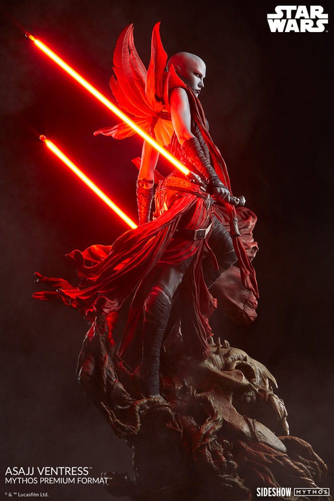 Star Wars Estatua Premium Format Asajj Ventress 69 cm