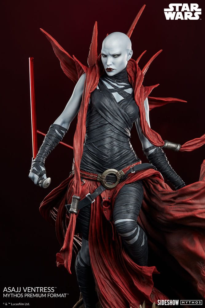 Star Wars Estatua Premium Format Asajj Ventress 69 cm