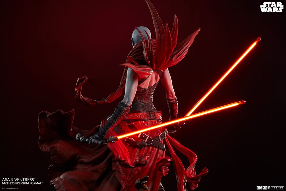 Star Wars Estatua Premium Format Asajj Ventress 69 cm
