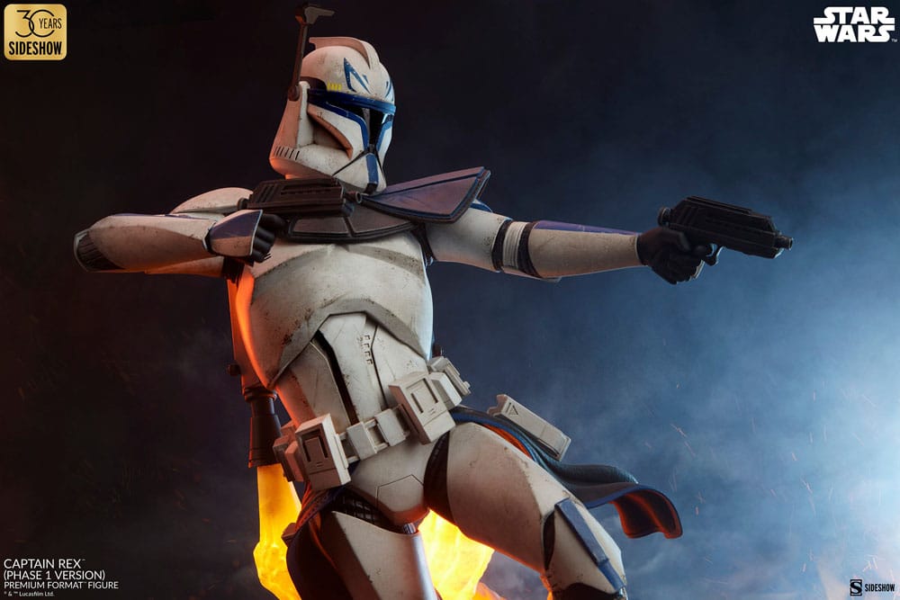 Star Wars Estatua Premium Format Captain Rex (Phase 1 Version) Sideshow Exclusive 68 cm - Z POP Toys