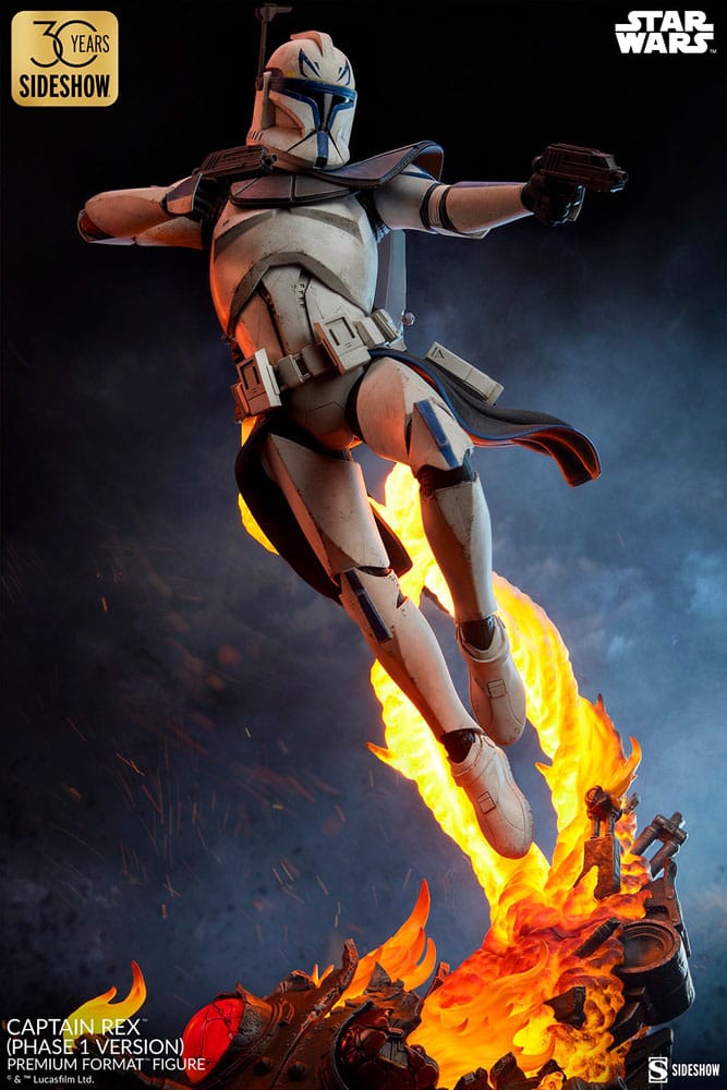 Star Wars Estatua Premium Format Captain Rex (Phase 1 Version) Sideshow Exclusive 68 cm - Z POP Toys