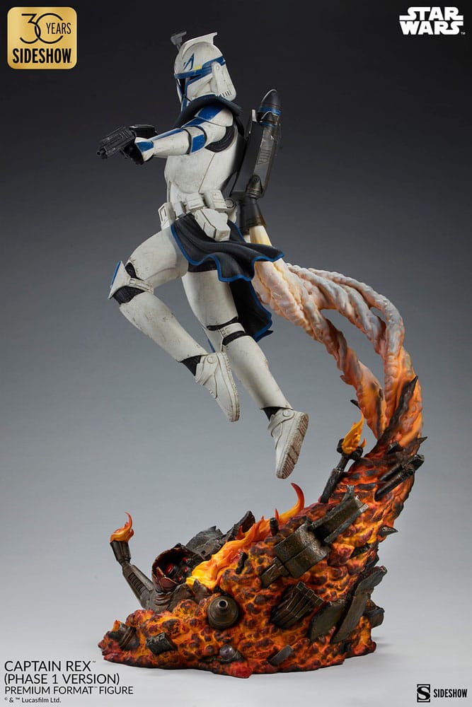 Star Wars Estatua Premium Format Captain Rex (Phase 1 Version) Sideshow Exclusive 68 cm - Z POP Toys