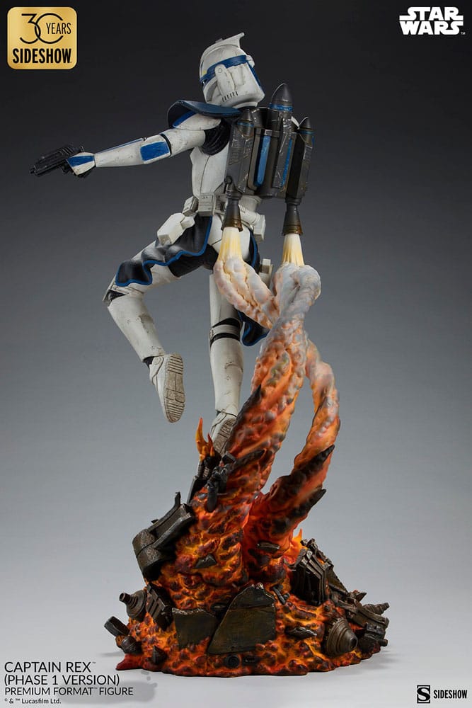 Star Wars Estatua Premium Format Captain Rex (Phase 1 Version) Sideshow Exclusive 68 cm - Z POP Toys