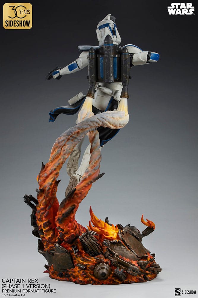 Star Wars Estatua Premium Format Captain Rex (Phase 1 Version) Sideshow Exclusive 68 cm - Z POP Toys