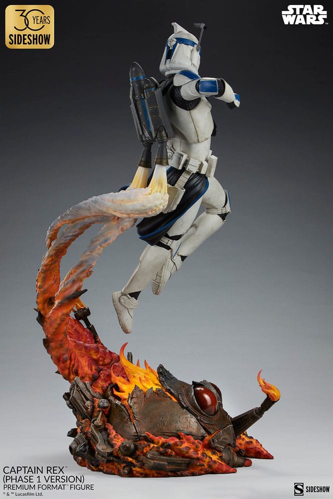Star Wars Estatua Premium Format Captain Rex (Phase 1 Version) Sideshow Exclusive 68 cm - Z POP Toys