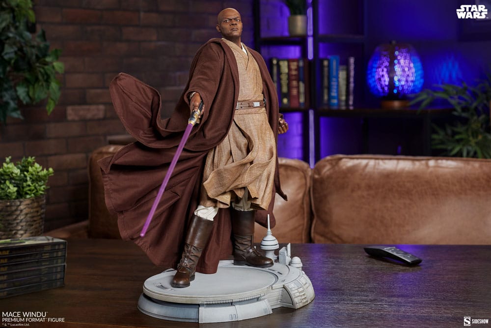 Star Wars Episode III Estatua Premium Format Mace Windu 53 cm - Z POP Toys