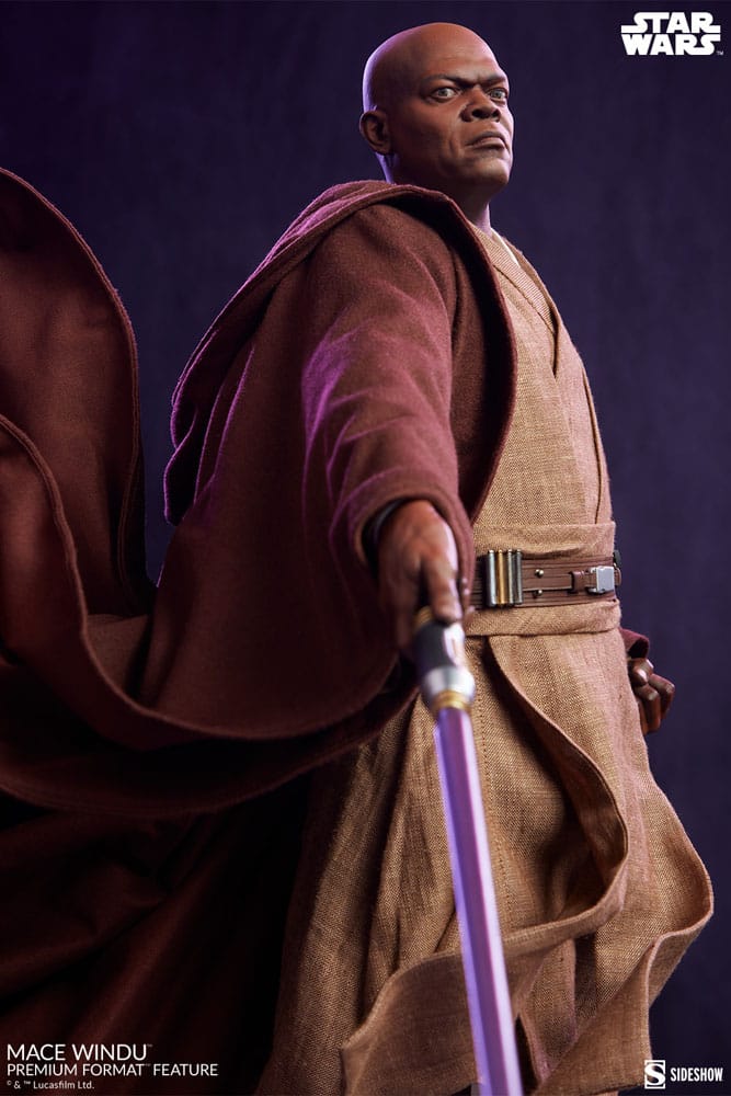 Star Wars Episode III Estatua Premium Format Mace Windu 53 cm - Z POP Toys