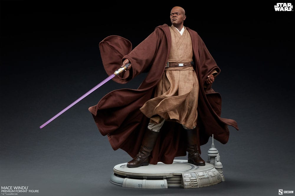 Star Wars Episode III Estatua Premium Format Mace Windu 53 cm - Z POP Toys