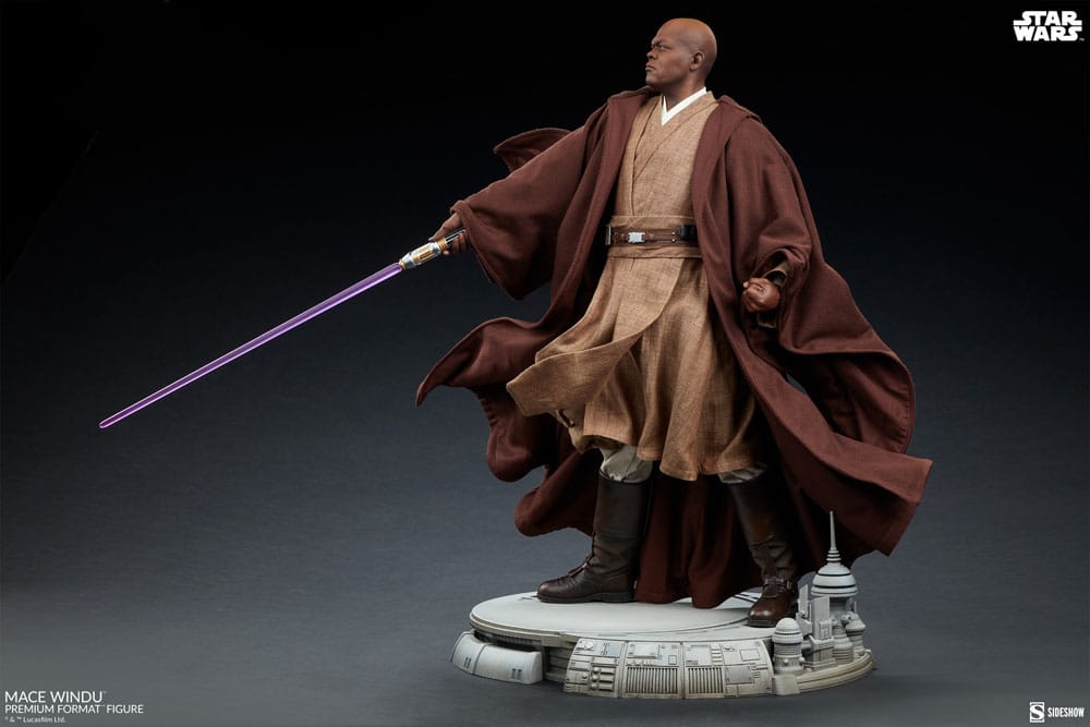 Star Wars Episode III Estatua Premium Format Mace Windu 53 cm - Z POP Toys