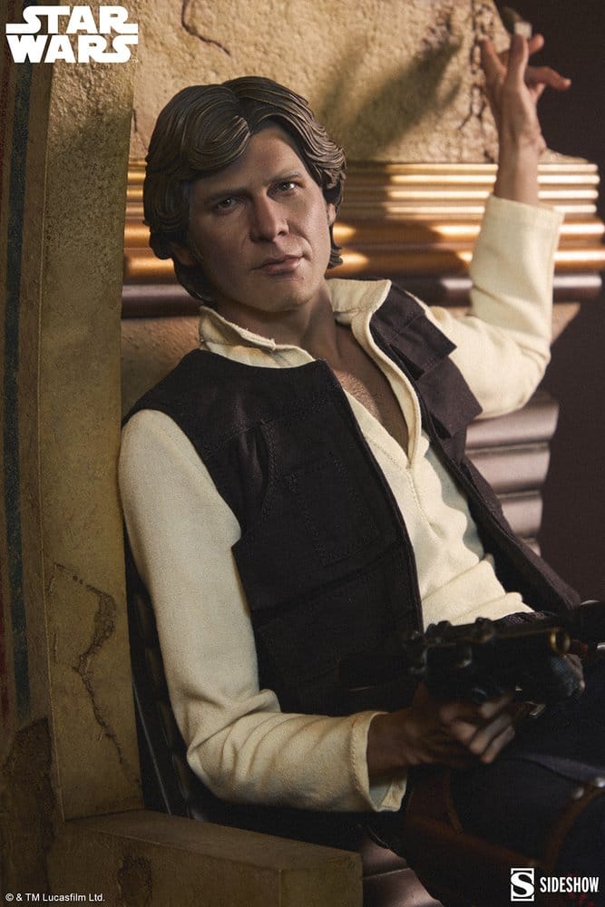 Star Wars Episode IV Mixed Media Estatua Premium Format Han Solo: Sorry About the Mess 32 cm