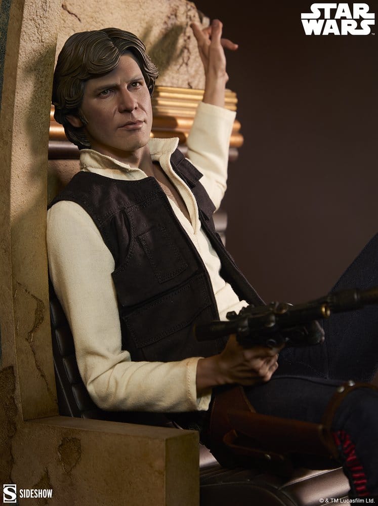 Star Wars Episode IV Mixed Media Estatua Premium Format Han Solo: Sorry About the Mess 32 cm