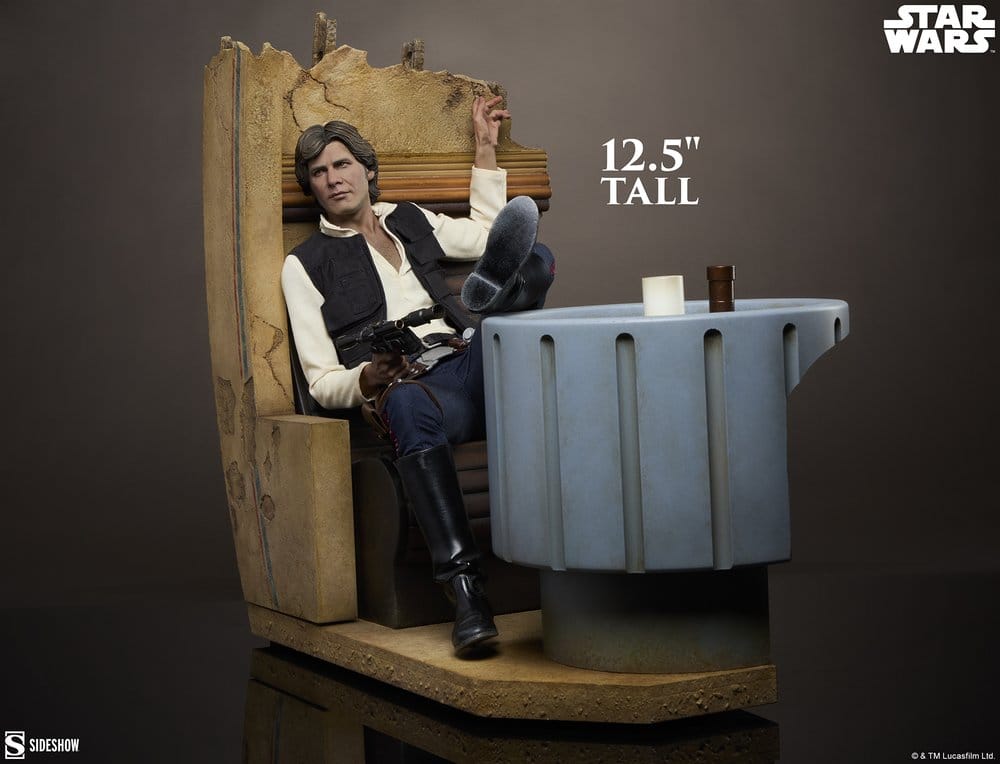 Star Wars Episode IV Mixed Media Estatua Premium Format Han Solo: Sorry About the Mess 32 cm