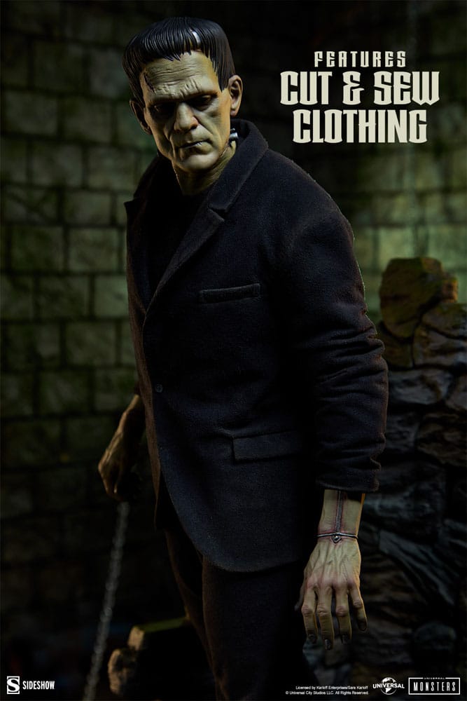 Frankenstein Estatua Premium Format Mixed Media Frankenstein (Fabric Costume) 57 cm - Z POP Toys