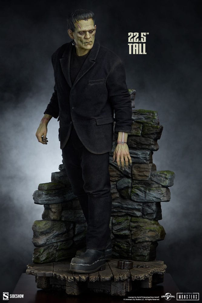 Frankenstein Estatua Premium Format Mixed Media Frankenstein (Fabric Costume) 57 cm - Z POP Toys