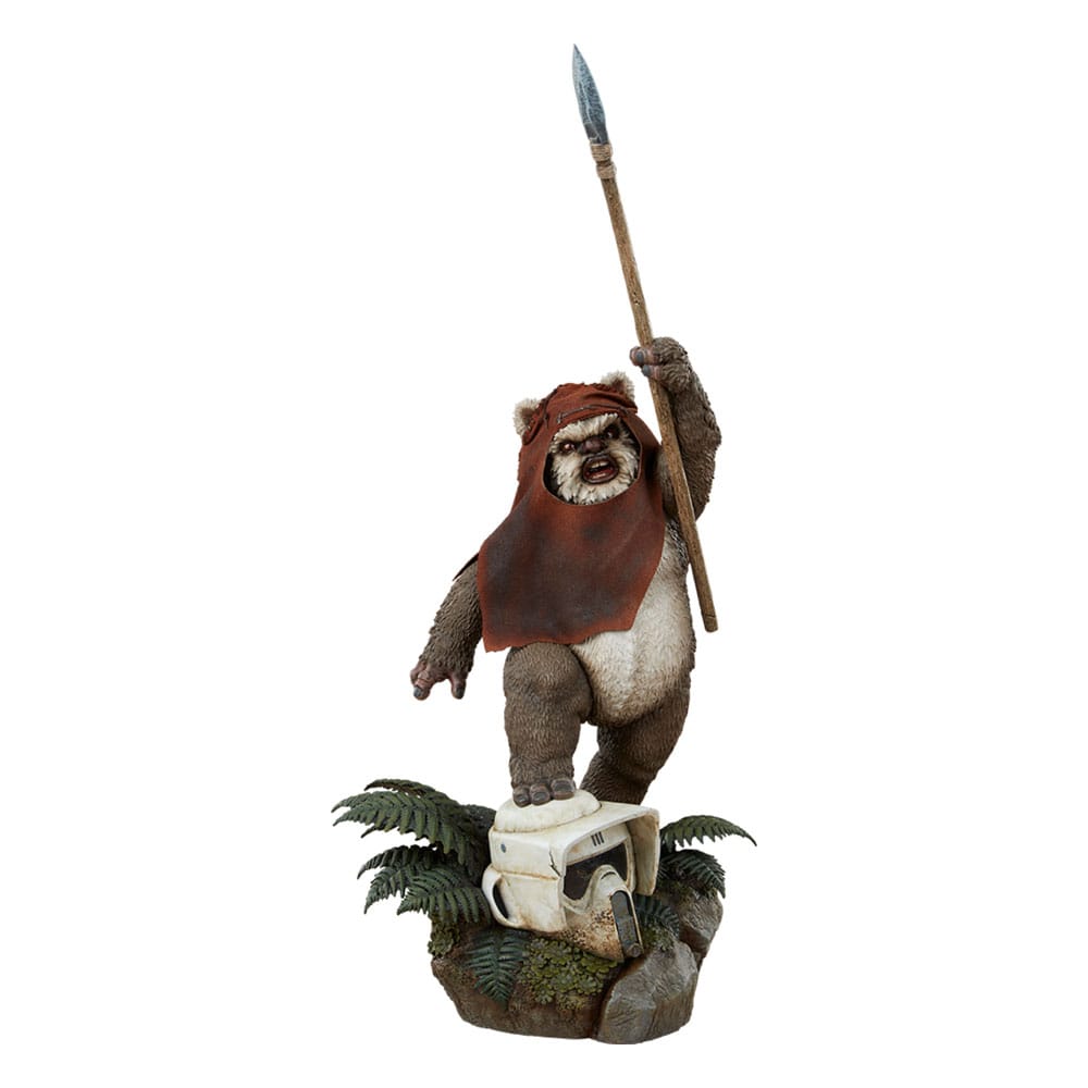 Star Wars: Episodio VI - El retorno del Jedi Estatua Premium Format Wicket 46 cm - Z POP Toys