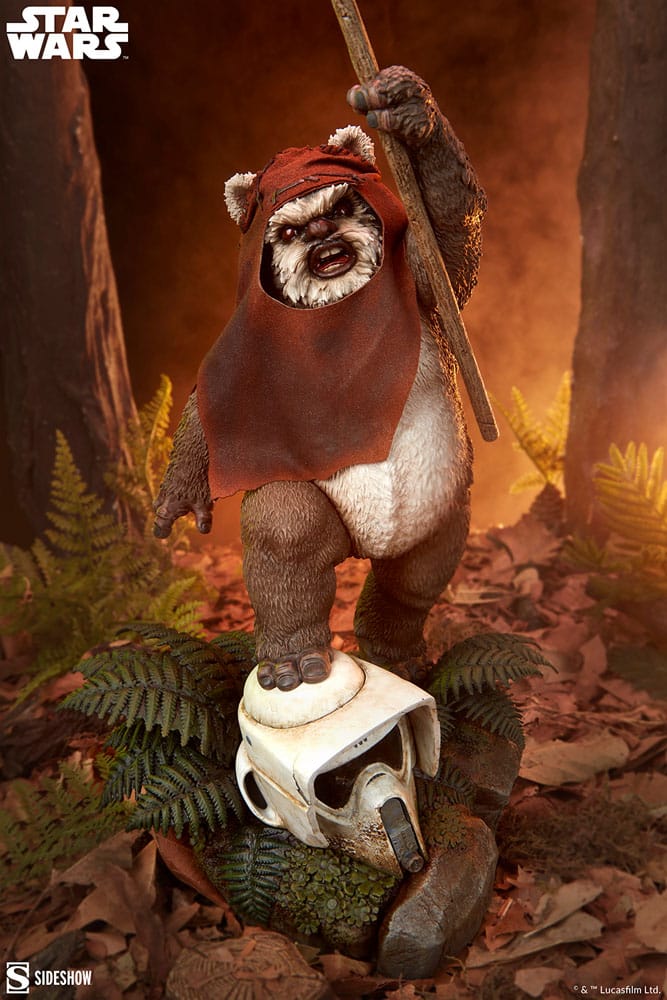 Star Wars: Episodio VI - El retorno del Jedi Estatua Premium Format Wicket 46 cm - Z POP Toys