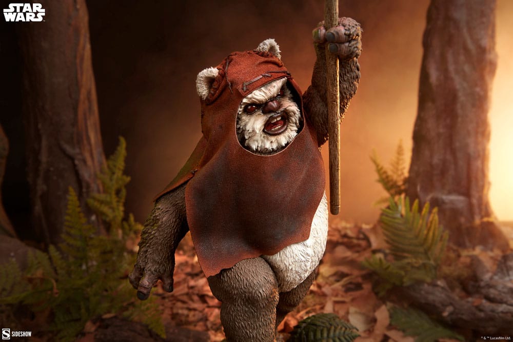 Star Wars: Episodio VI - El retorno del Jedi Estatua Premium Format Wicket 46 cm - Z POP Toys