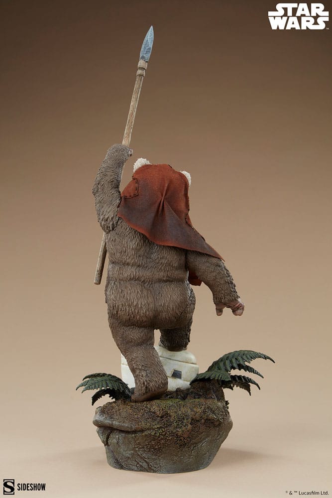 Star Wars: Episodio VI - El retorno del Jedi Estatua Premium Format Wicket 46 cm - Z POP Toys