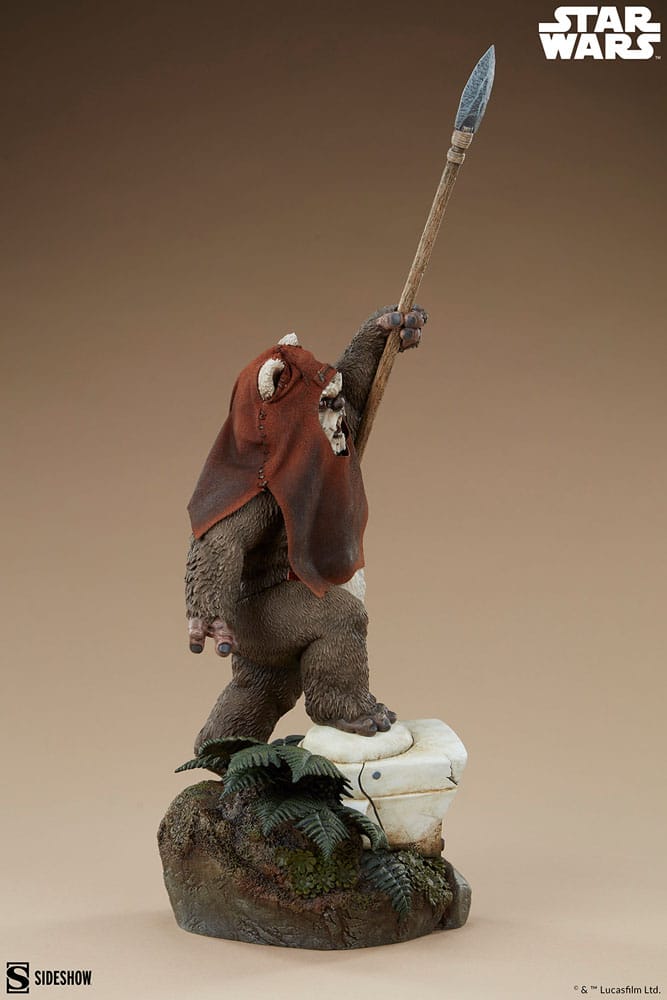 Star Wars: Episodio VI - El retorno del Jedi Estatua Premium Format Wicket 46 cm - Z POP Toys