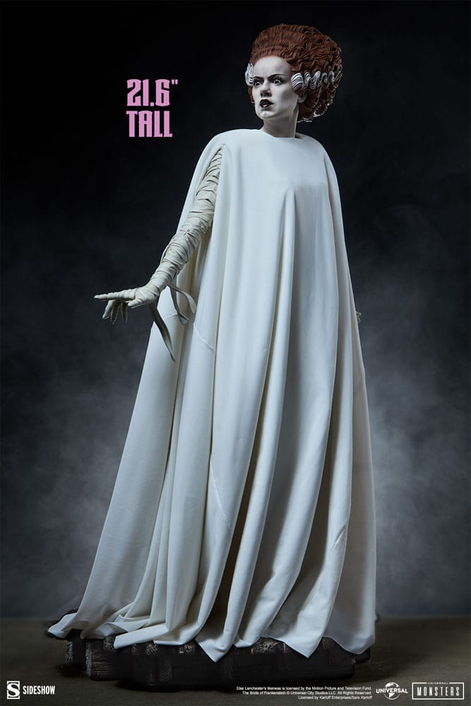 La novia de Frankenstein Estatua Premium Format Mixed Media The Bride of Frankenstein (Fabric Costume) 55 cm