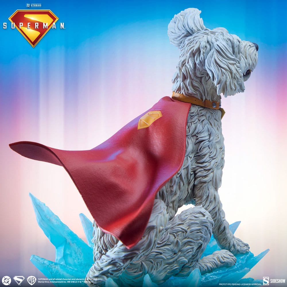 Superman (2025) Estatua Premium Format Krypto 23 cm