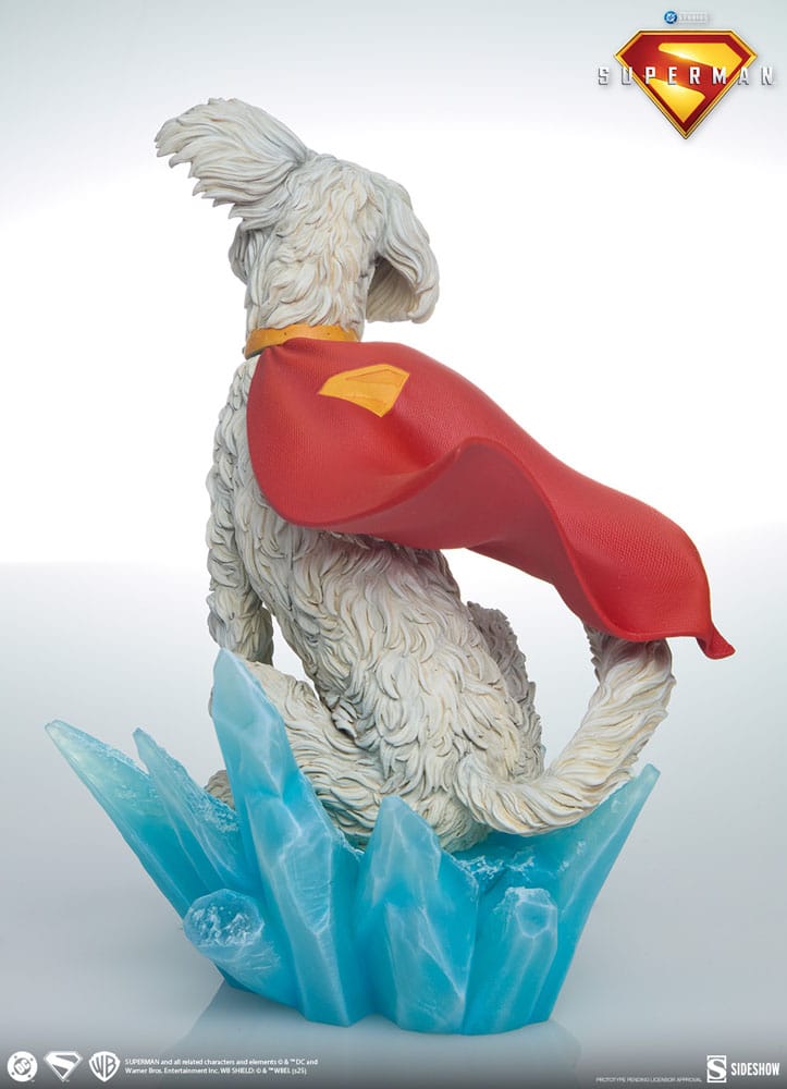 Superman (2025) Estatua Premium Format Krypto 23 cm