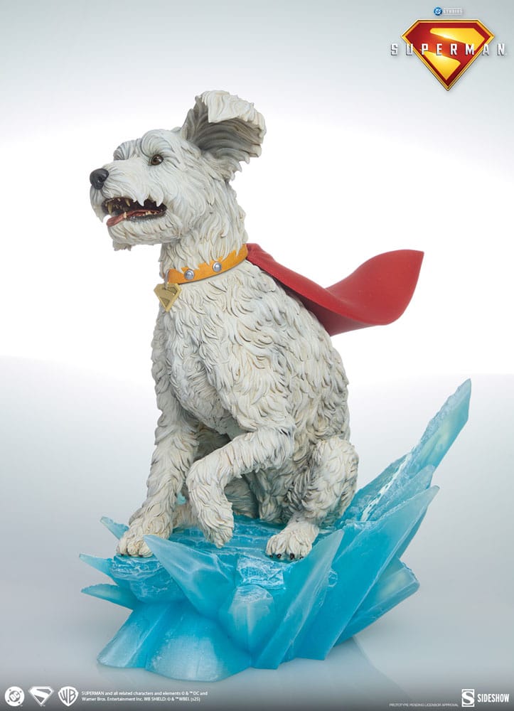 Superman (2025) Estatua Premium Format Krypto 23 cm